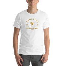 Load image into Gallery viewer, Resilience Varsity T-Shirt - Spirit of Mental Health
