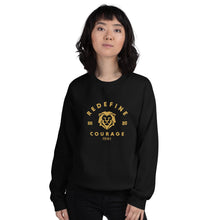 Load image into Gallery viewer, Courage Varsity Sweatshirt - Spirit of Mental Health
