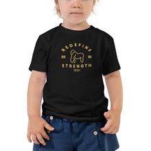 Load image into Gallery viewer, Strength Varsity Toddler Short Sleeve Tee
