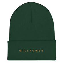 Load image into Gallery viewer, Willpower Cuffed Beanie - Spirit of Mental Health
